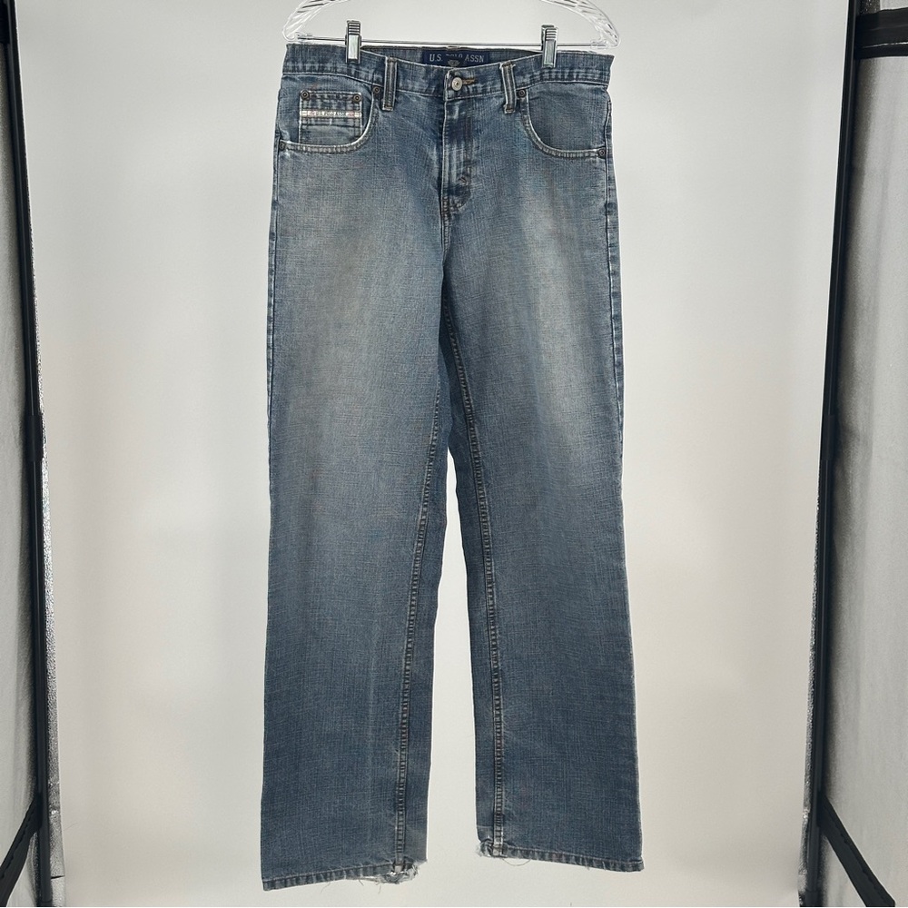 Men’s Vintage Y2K US Polo Assn Jeans 32x34 Distressed